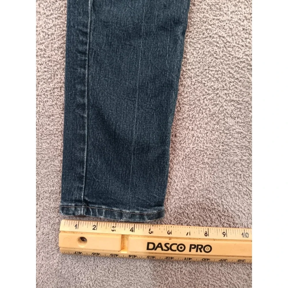 Levi's 720 High Rise Super Skinny Women's W27 L30 Blue Denim Jeans Stretch‎